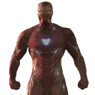 😠 Iron Man Iron Man, Marvel, Superhéroe, Vengador, Pegatina whatsapp sticker