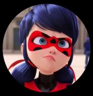 😤 Ladybug Miraculous: Tales of Ladybug & Cat Noir 무당벌레, 미라큘러스, 만화, 슈퍼히어로 whatsapp sticker