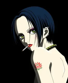 Anime smoking | @Jaim_0 telegram stickers