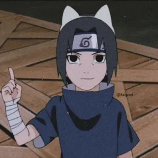 🎼 Itachi Uchiha Naruto Аниме, Манга, Итачи, Учиха, Наруто, Ниндзя telegram sticker
