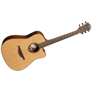 🎸 guitar, acoustic, instrument, music telegram sticker
