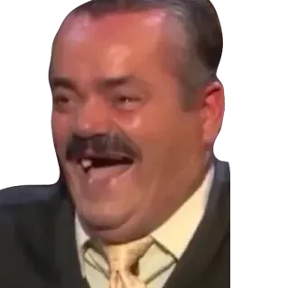 😂 man, smile, laugh, funny, facial expression telegram sticker