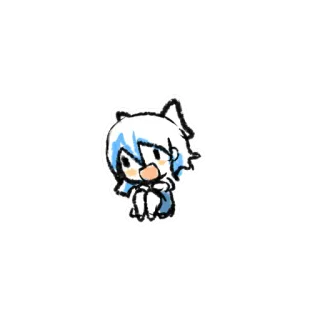 😺 จิบิ, อนิเมะ, น่ารัก, คาวาอิ, การ์ตูน telegram sticker