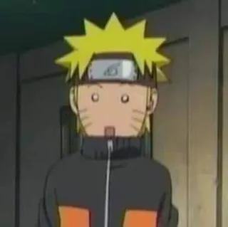 🦊 Naruto Anime, Naruto, Kreskówka, Ninja telegram sticker