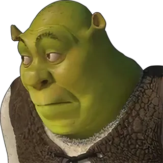 👀 Shrek orco, cartoni animati, animazione, commedia, fantasy, Shrek telegram sticker