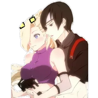 😍 Ino Yamanaka Naruto Anime, Naruto, Ino Yamanaka, Sai, Casal, Romance telegram sticker