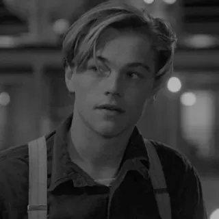 😳 Jack Dawson Titanic leonardo dicaprio, titanic, jack dawson, aktor, film, kino telegram sticker