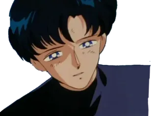 😞 Tuxedo Mask Sailor Moon อนิเมะ, มังงะ, หน้ากากทักซิโด้, เซเลอร์มูน, ตัวละครชาย telegram sticker