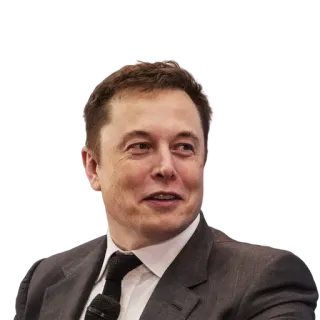 😊 Elon Musk Negócios, Tecnologia, Empreendedor, CEO, Tesla, SpaceX telegram sticker