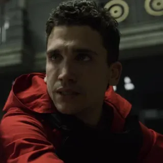 😢 Rio Money Heist Rio, La Casa de Papel, personnage, télévision, acteur telegram sticker