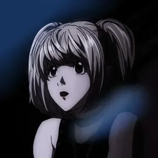 🧦 Misa Amane Death Note Anime, Manga, Misa, Amane, Death Note telegram sticker