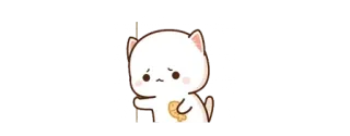 😞 고양이, 슬픈, 애니메이션, 스티커 telegram sticker