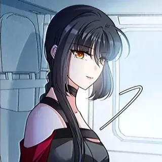 👍 애니메이션, 여자, 소녀, 만화, 일러스트 telegram sticker