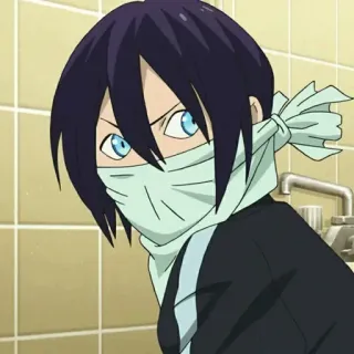 💎 Yato Noragami Anime, Charakter, Yato, Noragami telegram sticker