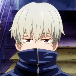 ❤️ Inumaki Toge Jujutsu Kaisen Anime, Jujutsu Kaisen, Inumaki Toge, Tóc trắng, Nhân vật anime telegram sticker