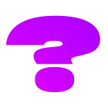 ❓