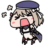 😤 anime, cute, angry, cartoon, chibi telegram sticker