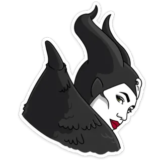 Малефисента: Владычица тьмы :: @TgSticker telegram stickers