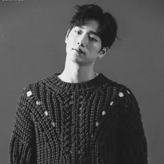 ➖ man, sweater, portrait, black and white, fashion, model, casual telegram sticker