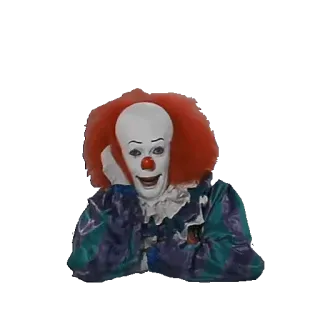 😊 Pennywise It Klaun, Horror, Straszny, Pennywise, Film, To telegram sticker