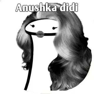 👀 Anushka didi telegram sticker
