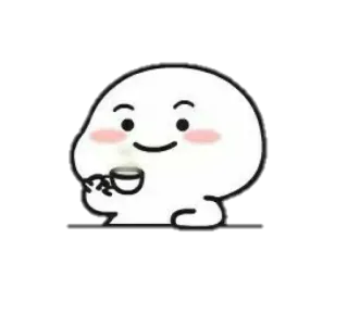 ☕ Blob, Dibujo, Mono, Té, Café, Bebida whatsapp sticker