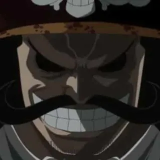 🪐 Gol D. Roger One Piece anime, pirate, manga, one piece, gol d roger telegram sticker
