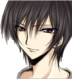 😏 anime, manga, character, cartoon, portrait telegram sticker