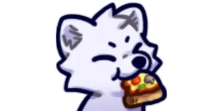 🍕 nhãn dán, động vật, pizza, thức ăn, hoạt hình telegram sticker