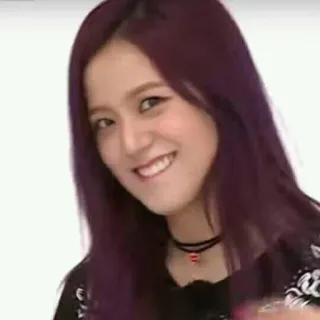 😭 person, woman, portrait, smile, Korean, female whatsapp sticker