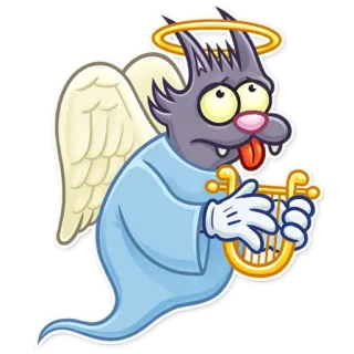The Itchy & Scratchy whatsapp stickers