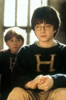 🤨 Harry Potter harry potter, daniel radcliffe, magia, mago, ron weasley, escola telegram sticker