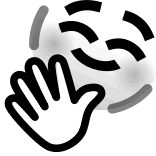 👋 black, solid, background, blank, empty whatsapp sticker