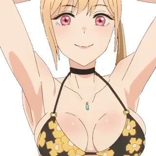 🌚 Anime, Bikini, Kartun, Karakter telegram sticker
