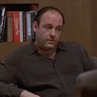 🤷♂️ Tony Soprano The Sopranos telegram sticker