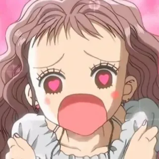 😈 Anime, Liebe, Süß, Mädchen, Ausdruck telegram sticker