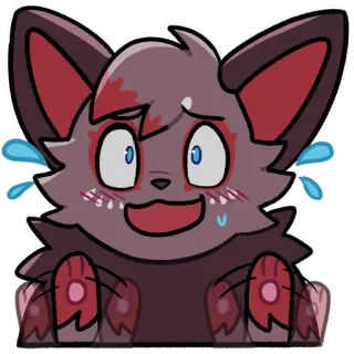 😳 feline mascot telegram sticker