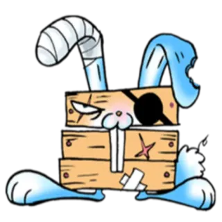 Box Bunny @StikerDi telegram stickers