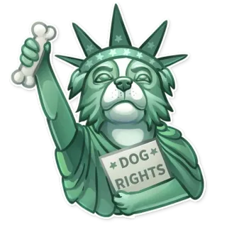 Dog it! telegram stickers