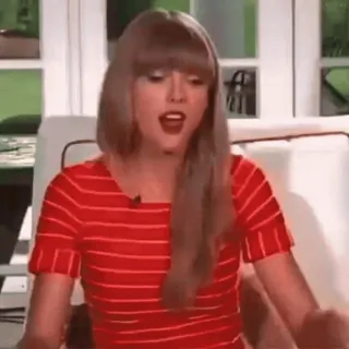 😍 Taylor Swift певица, женщина, блондинка, знаменитость, поп-звезда telegram sticker