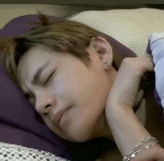 😴 睡觉, 睡眠, 疲劳, 人, 床 telegram sticker