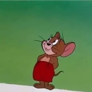 😀 Jerry Mouse Tom and Jerry Cartoon, Maus, Figur, Lustig, Animiert telegram sticker