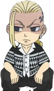 @anime_stickerr Токийские мстители telegram stickers