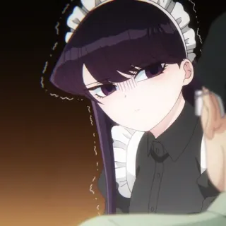 🪁 Komi Shouko Komi Can't Communicate Anime, Komi, Komi não consegue se comunicar, Maid, Mangá telegram sticker