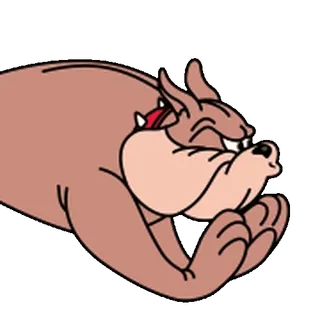 😊 desenho animado, cachorro, animal, marrom, engraçado whatsapp sticker