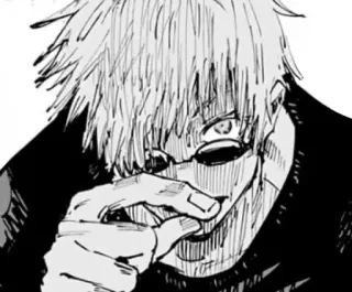 😠 Gojo Satoru Jujutsu Kaisen Anime, Manga, Gojo Satoru, Jujutsu Kaisen telegram sticker