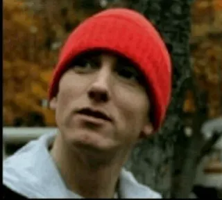 ✨ Eminem rapper, music, singer, musician, eminem telegram sticker