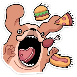 Бульончик от @TgSticker telegram stickers