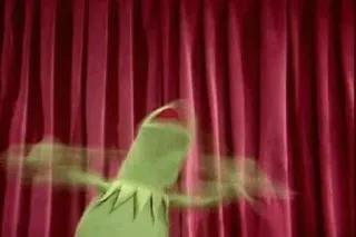 😵 Kermit Kermit the Frog, Muppets, puppet, entertainment, funny, meme, Internet meme telegram sticker