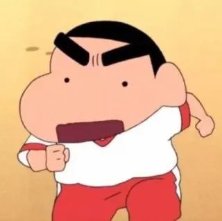 💈 Shin-chan Crayon Shin-chan 애니메이션, 짱구는 못말려, 만화, 달리기 whatsapp sticker